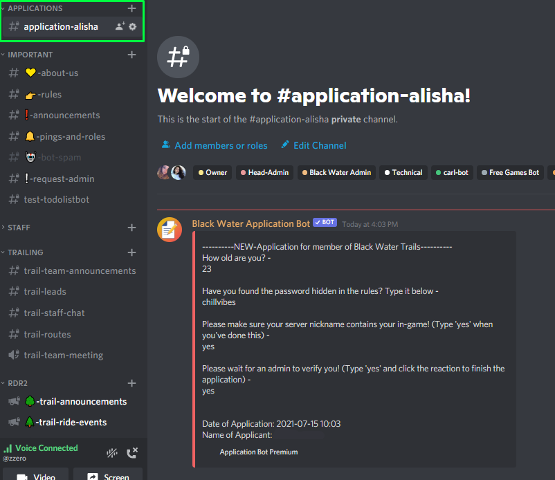 Logging Options – Discord + Interview Channels – Fusion Help Desk